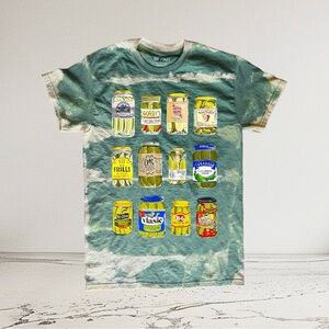 Vintage Pickle Jar Tie-dye Graphic Tee